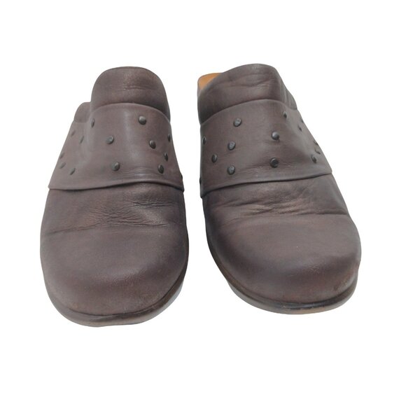 Naot Eden Clogs Women US 8 8.5 Metallic Brown Studded Western Country EU 39 - Picture 4 of 8